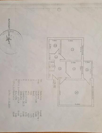 Apartament cu 2 camere decomandat în C5