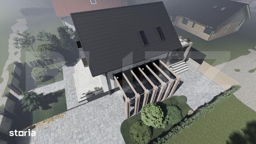 Casa premium in Budiul Mic | Finisaje de lux, garaj modern si zona lin - 4