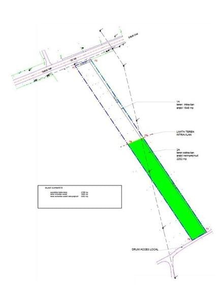 Teren Construcții intravilan de 4100 mp, în Bolintin-Deal
