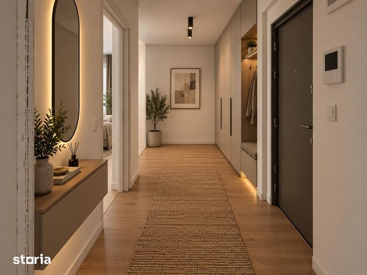 Apartament cu 2 camere decomandat în Chiajna