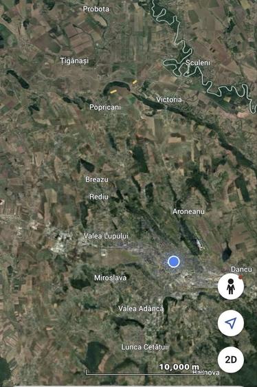 Teren de 19500 mp, în Popricani