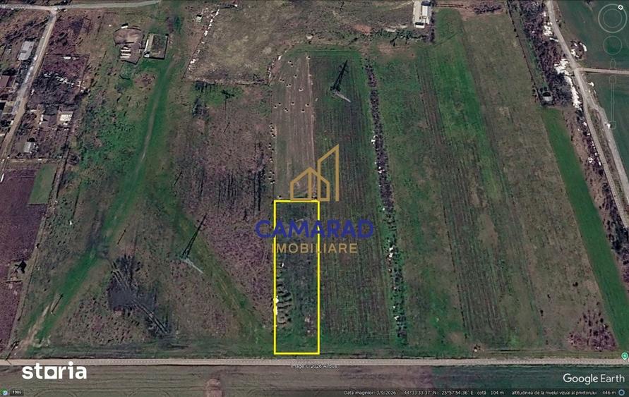 TEREN INTRAVILAN 3.870 MP BUFTEA | ZONA TAMASI | FRONT STRADAL 32 - 1
