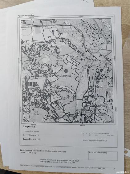 Teren de 500 mp, în Valea Adâncă