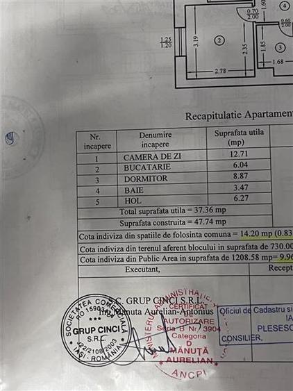 Apartament cu 2 camere decomandat, mobilat în Tătărași