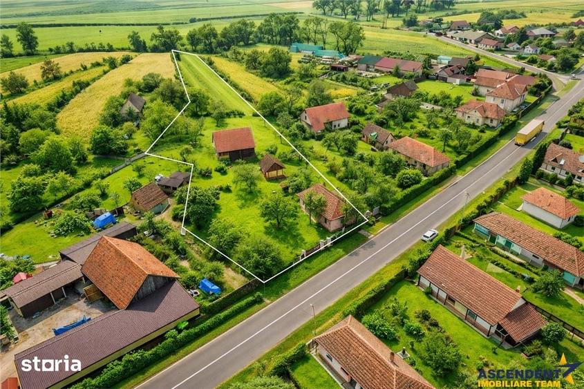 Teren de 4831 mp, în Boroșneu Mare