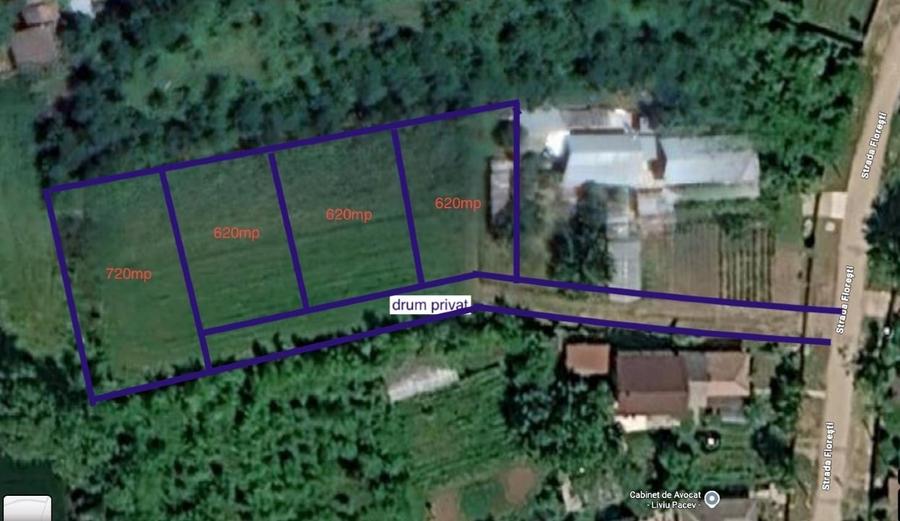 Teren Construcții intravilan de 720 mp, în Snagov