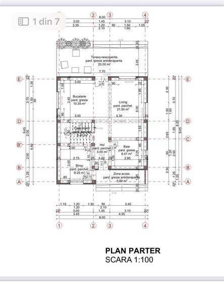 Casă cu 5 camere cu Teren 468 Mp în Popricani