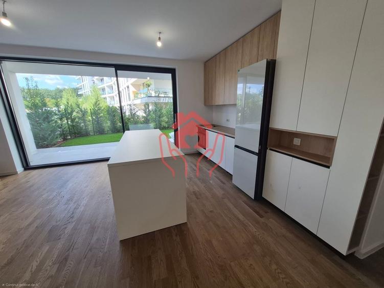 Apartament cu 3 camere semidecomandat, mobilat în Băneasa