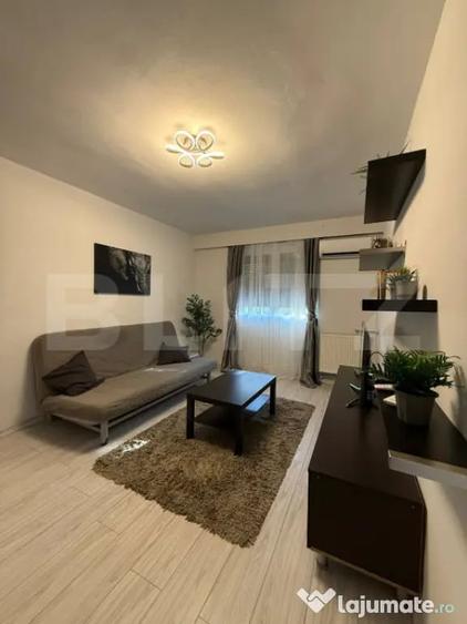 Apartament cu 2 camere semidecomandat în Democrației