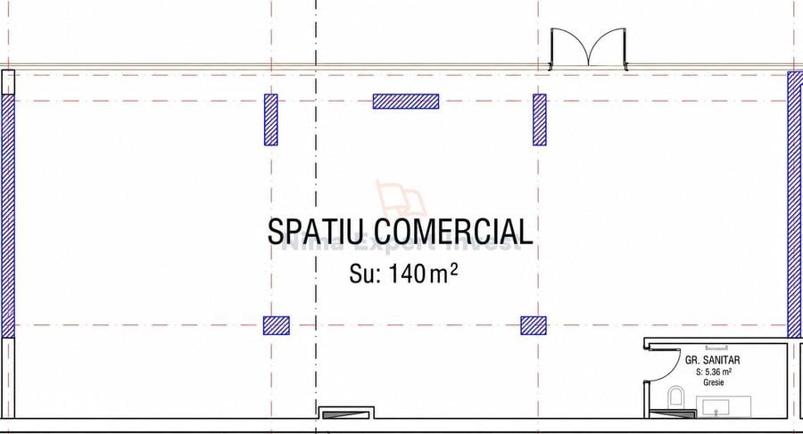 Spațiu comercial, de 140 mp, în Bartolomeu