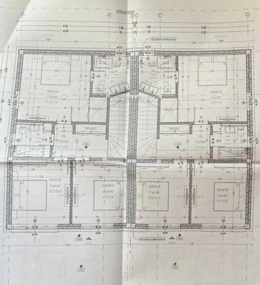 Duplex cu 4 camere cu Canalizare în Gilău