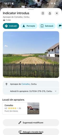 Spațiu comercial, în Cerbu