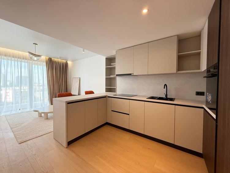 Apartament cu 2 camere semidecomandat în Pipera