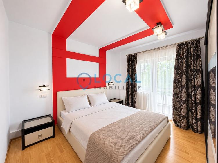 Apartament cu 3 camere decomandat, mobilat în Între Lacuri