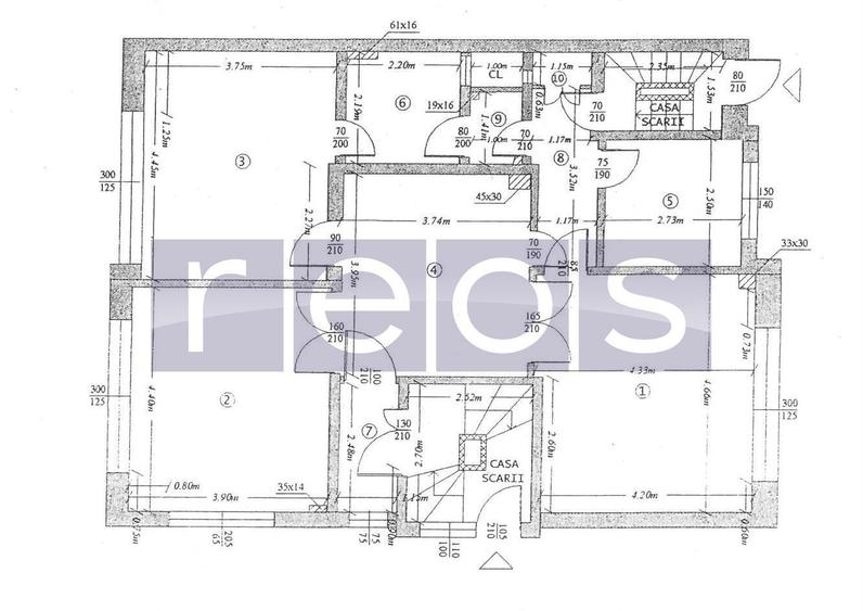 Apartament cu 3 camere în Primăverii