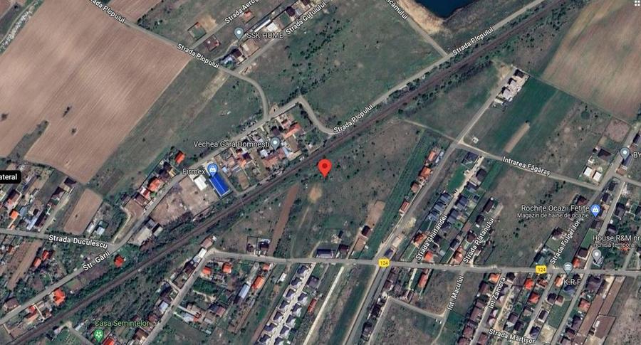 Teren de 600 mp, în Domnești