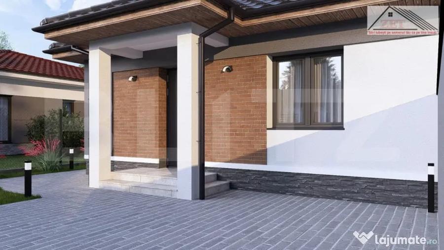 Casă cu 3 camere cu Teren 300 Mp în Odoreu