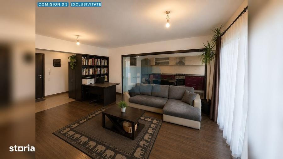 Apartament cu 2 camere semidecomandat în Plopilor
