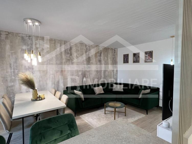 Apartament cu 2 camere semidecomandat în Libertății