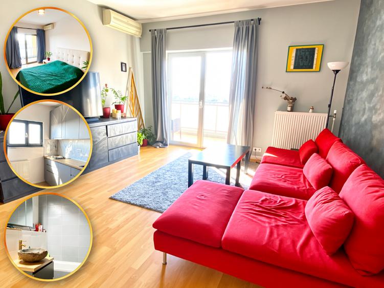 Apartament cu 3 camere decomandat, mobilat în Baicului
