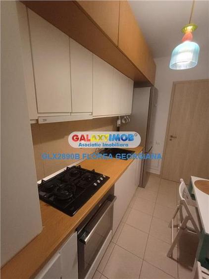 Apartament cu 2 camere semidecomandat, mobilat în Băneasa