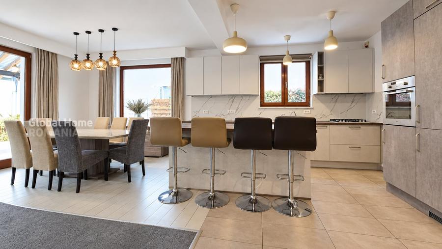 Duplex cu 6 camere cu Canalizare în Pipera