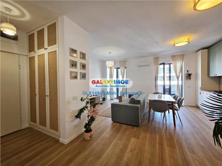 Apartament cu 2 camere semidecomandat în Aviației