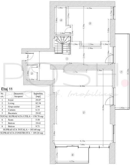 Duplex 4 camere 372 mp in ONE Herastrau Towers - 11