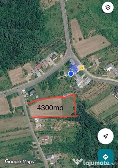 Proprietar - Vand teren 4300 mp (intravilan + extravilan) in comuna Cocu, Arges - 2