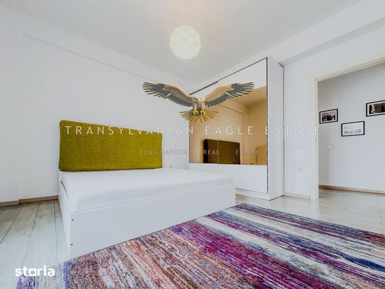 Apartament cu 3 camere semidecomandat, mobilat în Europa