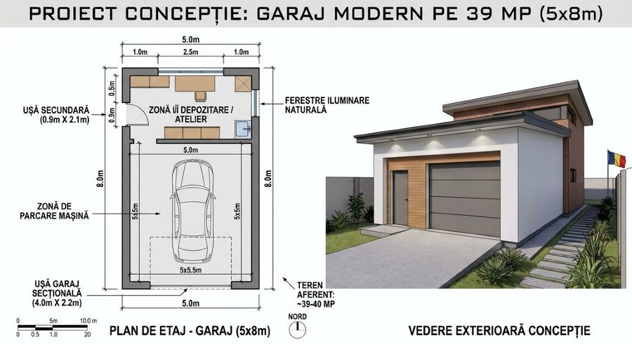 Teren Construcții intravilan de 39 mp, în Băneasa