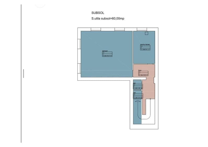 Casă individuală cu 5 camere cu Canalizare în Take Ionescu