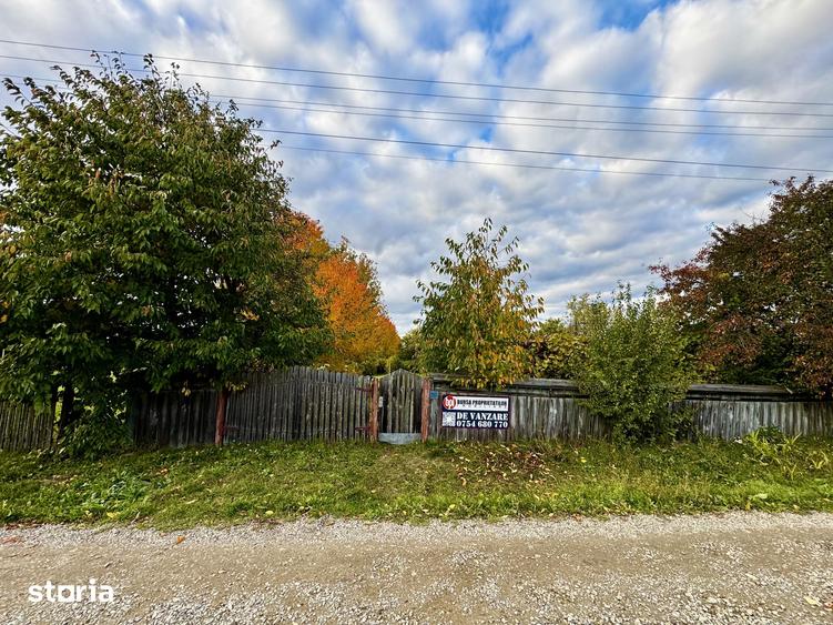 Teren de 4300 mp, în Brusturi