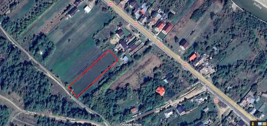 Teren de 2500 mp, în Vitănești