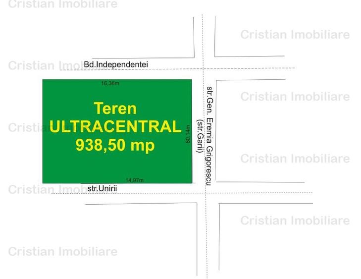 938 mp deschidere 60m Bd.Independentei colt cu Victoriei , acces la 3 - 1