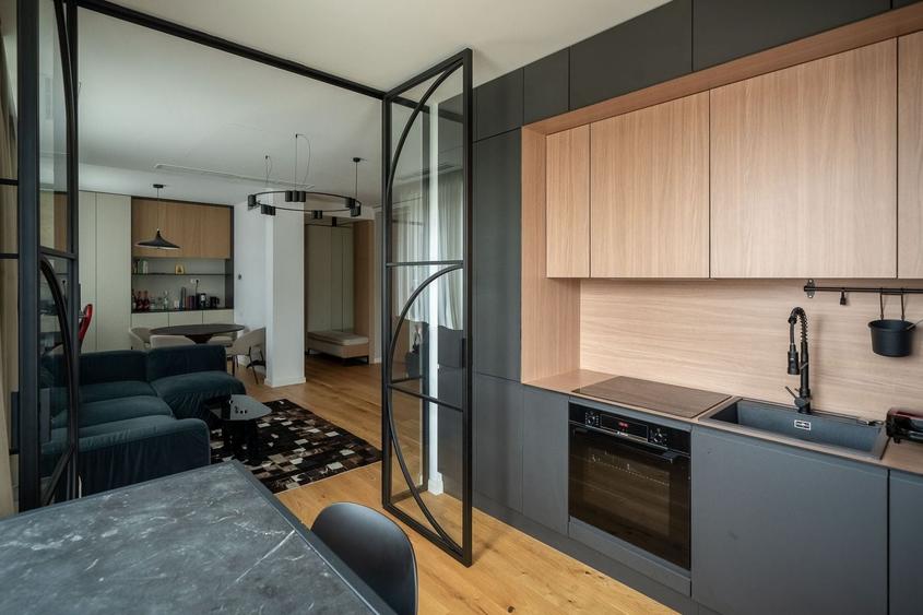 Apartament cu 2 camere semidecomandat, mobilat în Tunari