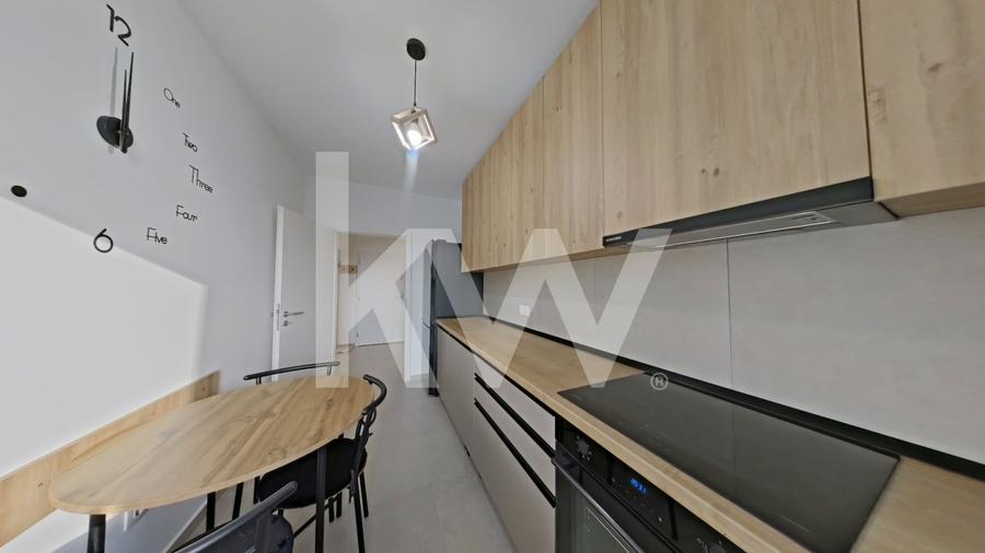Apartament cu 2 camere decomandat, mobilat în Tractorul