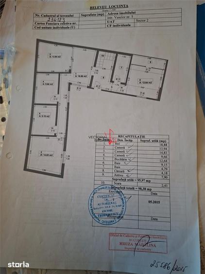 Casă cu 5 camere cu Teren 225 Mp în Moșilor