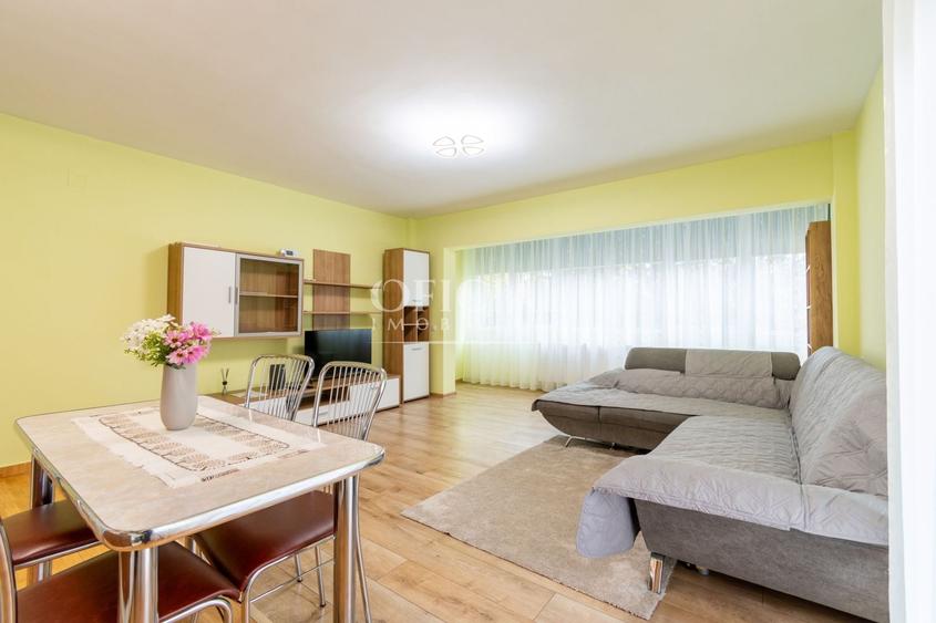 Apartament cu 2 camere semidecomandat, mobilat în Bună Ziua