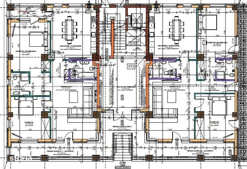 Spatiu comercial de inchiriat, 3 incaperi, 125 mp, parcare, zona Mall - 2