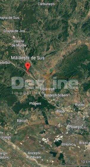 Teren Construcții intravilan de 3015 mp, în Mălăeștii de Sus