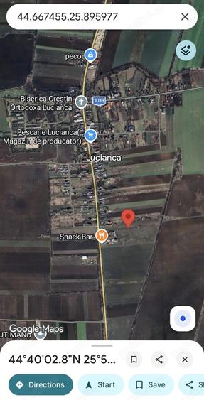 Teren de 590 mp, în Lucianca