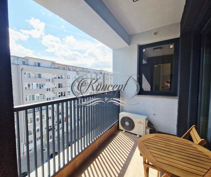 Apartament cu 2 camere semidecomandat, mobilat în Florești
