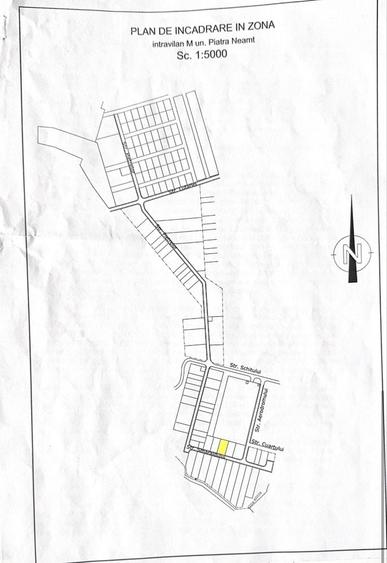 Teren de 855 mp, în Exterior Vest