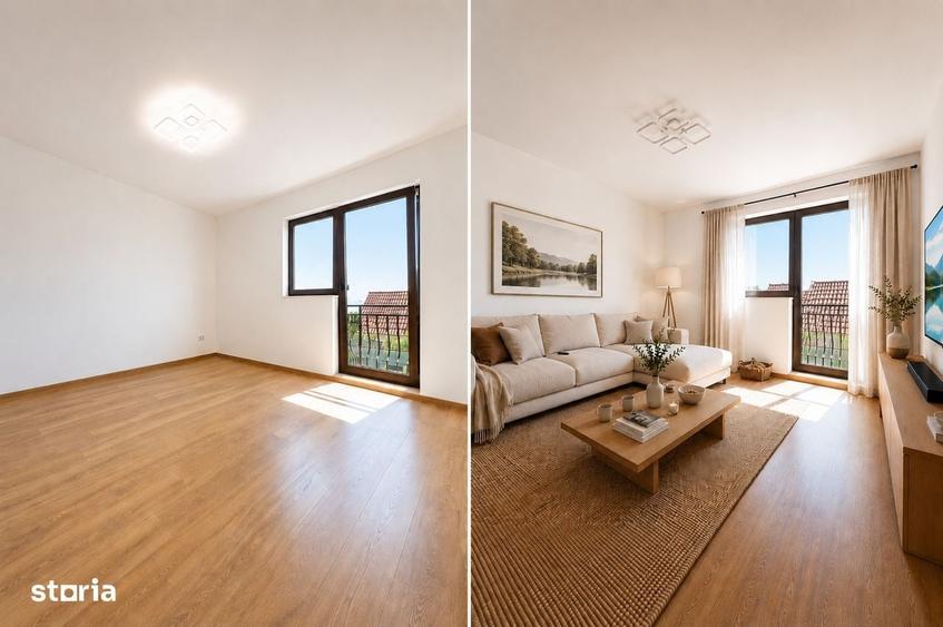 Apartament cu 2 camere decomandat în Lunca Cetățuii