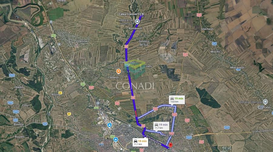Teren Construcții intravilan de 1200 mp, în Șimnicu de Sus