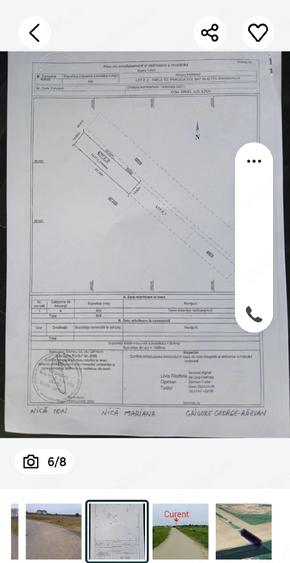 Teren de 800 mp, în Siliștea Snagovului