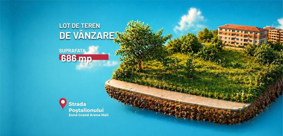 Teren Construcții de 686 mp, în Metalurgiei