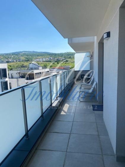 Apartament 3 camere, 68mp + 20mp terasa, bloc nou, centru Borhanci - 19