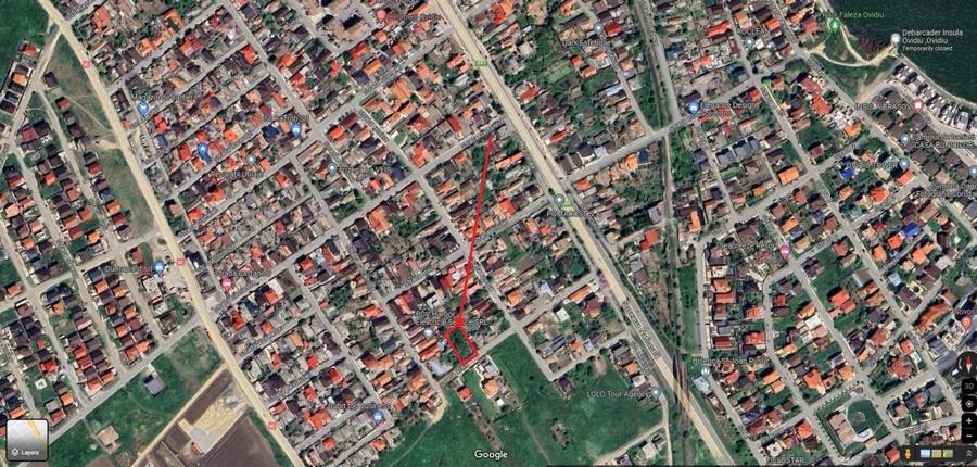 Teren Construcții intravilan de 513 mp, în Sud